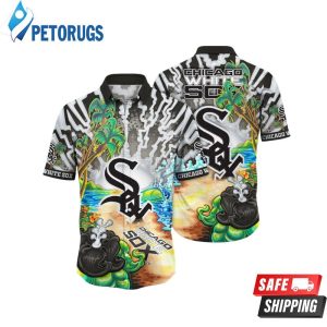 Chicago White Sox MLB Straw Hatstime Aloha Hawaiian Shirt