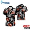 Cincinnati Bengals Cannabis Black Hawaiian Shirt