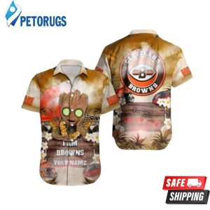 Cleveland Browns NFL Groot Hawaiian Shirt