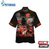 Cleveland Browns Short Sleeve Button Up Tropical Aloha Hawaiian Shirt