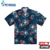 Cleveland Guardians MLB Flower Summer Beach Hawaiian Shirt