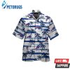 Coconut White Blue Tree Buffalo Bills Hawaiian Shirt