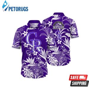 Colorado Rockies MLB Daylighttime Aloha Hawaiian Shirt