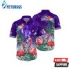 Colorado Rockies MLB Flamingo Sunsets Aloha Hawaiian Shirt