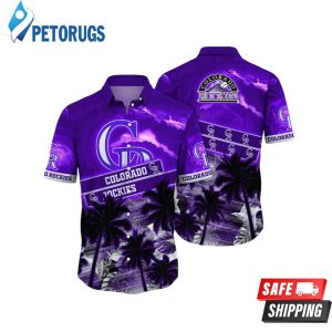 Colorado Rockies MLB Surfing Aloha Hawaiian Shirt