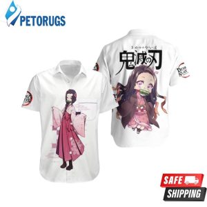 Cute kamado nezuko kimetsu no yaiba Hawaiian Shirt