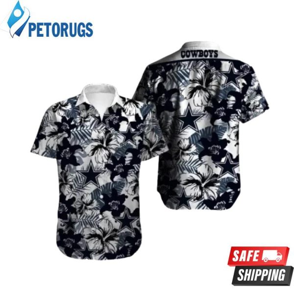 Dallas Cowboys Flower Hawaiian Shirt