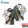 Denver Nuggets Hibiscus Flower And Tree Pattern Print Hawaiian Shirt