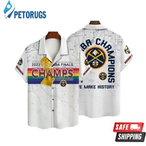 Denver Nuggets The Finals Champions Print 3D Aop Hawaiian Shirt