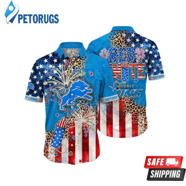 Detroit Lions NFL Hawaiian Shirt