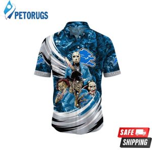 Detroit Lions NFL Horror Movies Character Hawaiian Shirt