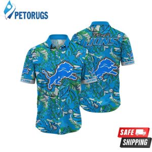 Detroit Lions NFL Midsummer Aloha Hawaiian Shirt