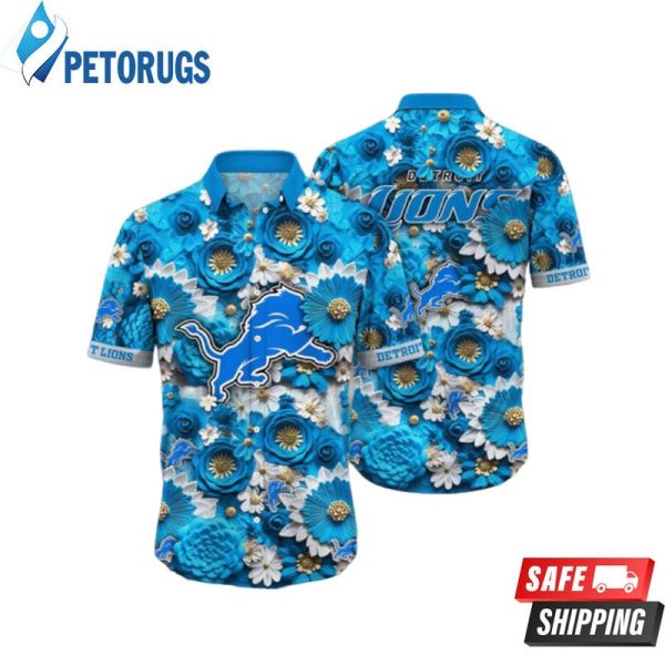 Detroit Lions NFL Trending For This Summer Customize Hawaiian Shirt