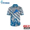 Detroit Lions NFL Tropical Flower Graphic Hawaiian Shirt