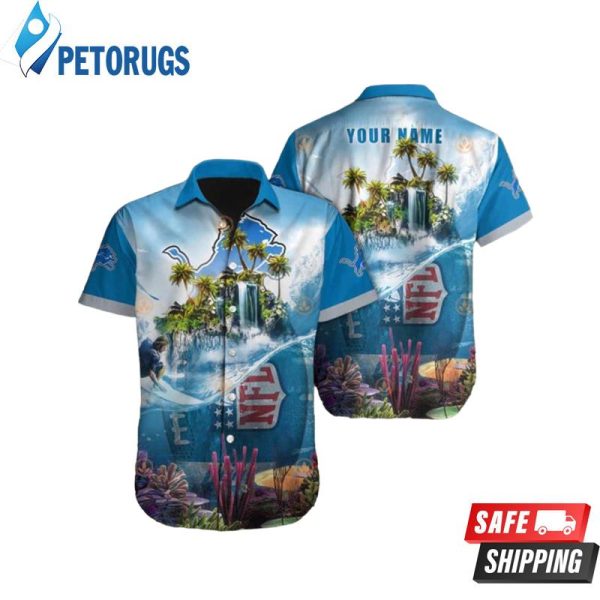 Detroit Lions Summer Cool Hawaiian Shirt