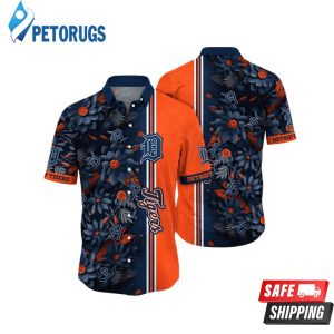 Detroit Tigers MLB Custom Beer Gardens Aloha Hawaiian Shirt