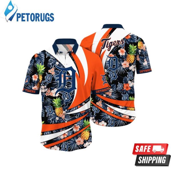 Detroit Tigers MLB Heatwave Aloha Hawaiian Shirt