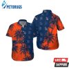 Detroit Tigers MLB Short Sleeve Button Up Tropical Hawaiian Shirt