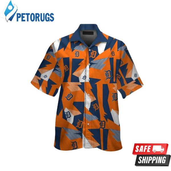 Detroit Tigers MLB Short Sleeve Hawaiian Shirt