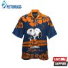 Detroit Tigers Snoopy Short Sleeve Button Up Tropical Hawaiian Shirt