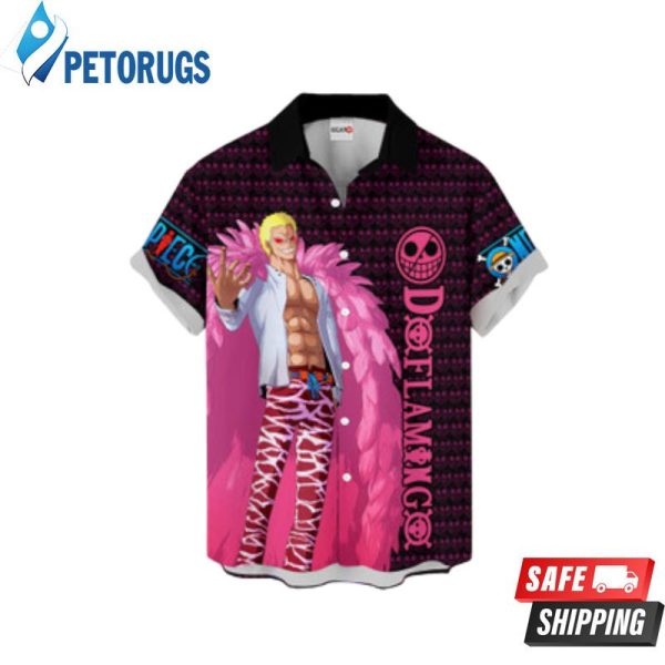 Donquixote Doflamingo Custom Anime Hawaiian Shirt