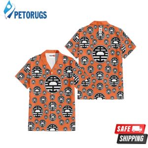 Dragon Ball Goku King Kai Symbols Hawaiian Shirt