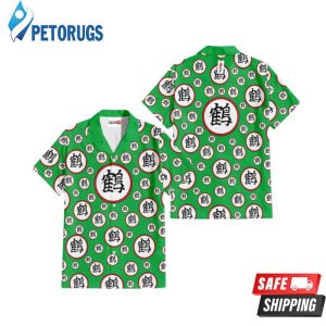 Dragon Ball Tien Shinhan Symbols Hawaiian Shirt