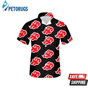 FORUDESIGNS Male Shippuden Akatsuki Hawaiian Shirt