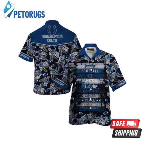 Fierce Indianapolis Colts Hawaiian Shirt