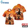 Galaxy Charizard Design and Short Hawaiian Shirt