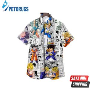 Goku Dragon Ball Super Hero Comics Tropical Aloha Hawaiian Shirt