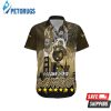 Golden State Warrior Personalized Gold Blooded Champions Hawaiian Shirt