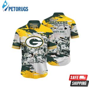 Green Bay Packers Pesonalized Hawaiian Shirt