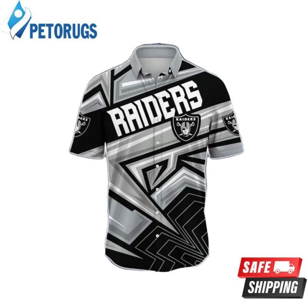 Las Vegas Raiders NFL Summer Aloha Hawaiian Shirt