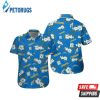 Los Angeles Chargers Flower Short Sleeve Hawaiian Shirt