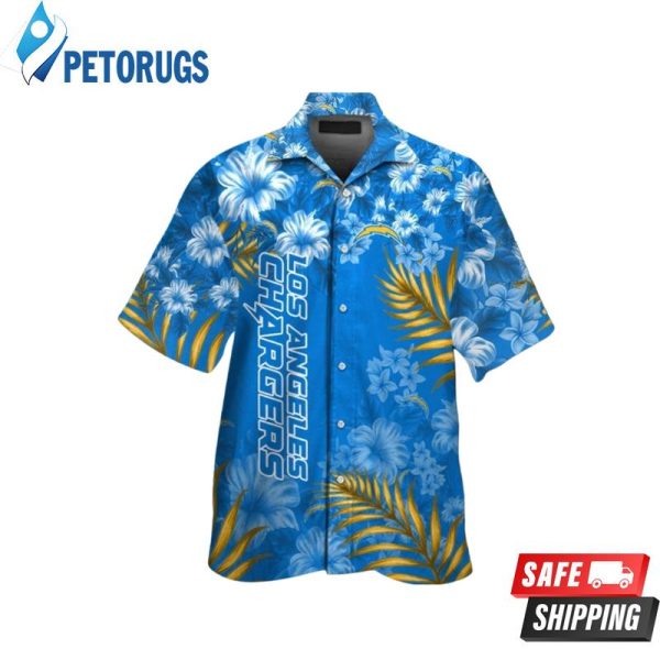 Los Angeles Chargers Flower x Coconut Summer Beach Hawaiian Shirt