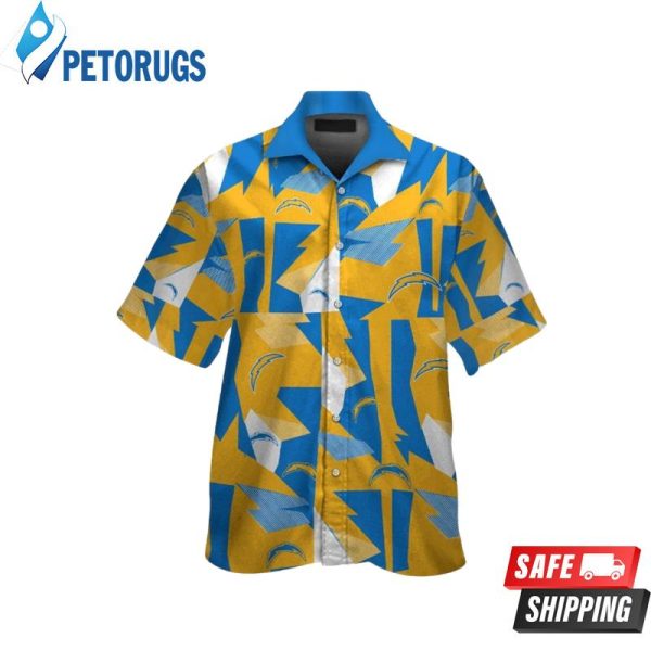 Los Angeles Chargers Short Sleeve Hawaiian Shirt