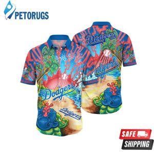 Los Angeles Dodgers MLB Beer Gardenstime Aloha Hawaiian Shirt