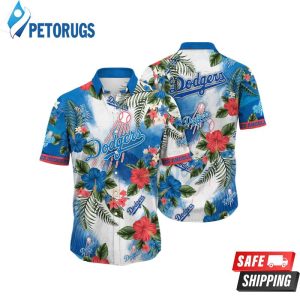 Los Angeles Dodgers MLB Ocean Wavestime Aloha Hawaiian Shirt