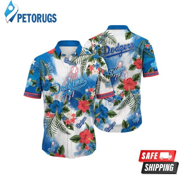 Los Angeles Dodgers MLB Ocean Wavestime Aloha Hawaiian Shirt