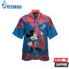 Los Angeles Dodgers Mickey Mouse Short Sleeve Button Up Tropical Hawaiian Shirt