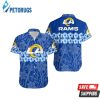 Los Angeles Rams Flower And Logo Shorts Summer Collec Hawaiian Shirt