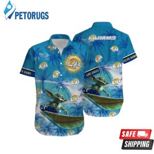 Los Angeles Rams NFL Baby Yoda Style Hot Trends Summber Hawaiian Shirt