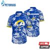 Los Angeles Rams NFL Ice Cream Seasontime Club Aloha Hawaiian Shirt