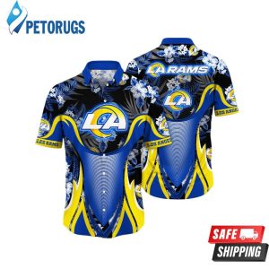 Los Angeles Rams NFL Surfing Aloha Hawaiian Shirt