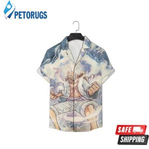 Luffy Gear 5 Thunder Hawaiian Shirt