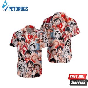 Luffy One Piece Hawaiian Shirt