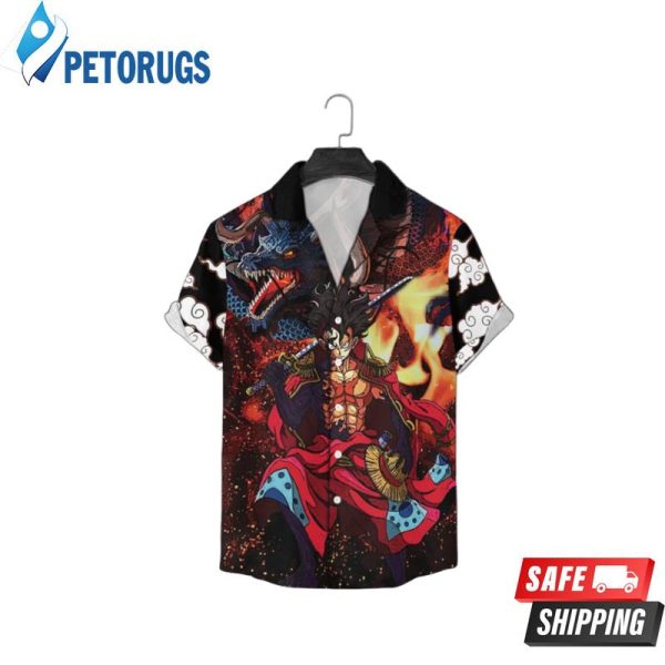 Luffy and Kaido Hawaiian Shirt