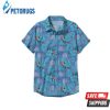 Men’s Marvel Captain America Button Hawaiian Shirt