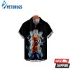 Men’s shirt Casual Button down Short sleeve Dragon Ball Goku Tropical Print Child Hawaiian Shirt